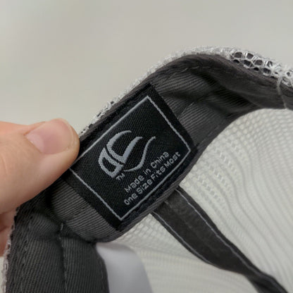 TCM Contractor's Edge Snapback Trucker Hat Gray OSFM Mesh Back Outdoor Cap