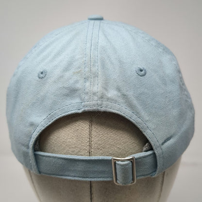The North Face Baseball Cap Blue One Size Embroidered Logo Slideback Cotton Hat