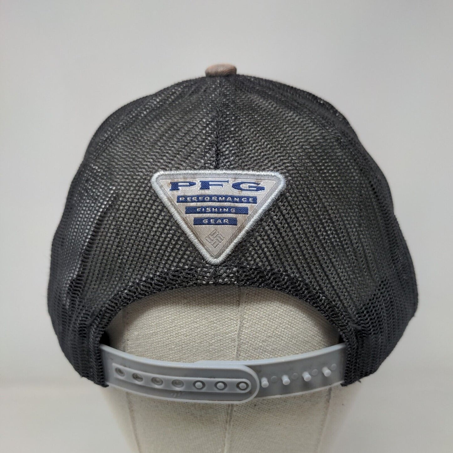 PFG Performance Fishing Gear Snapback Trucker Hat Gray One Size Columbia