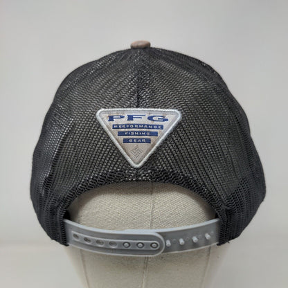 PFG Performance Fishing Gear Snapback Trucker Hat Gray One Size Columbia