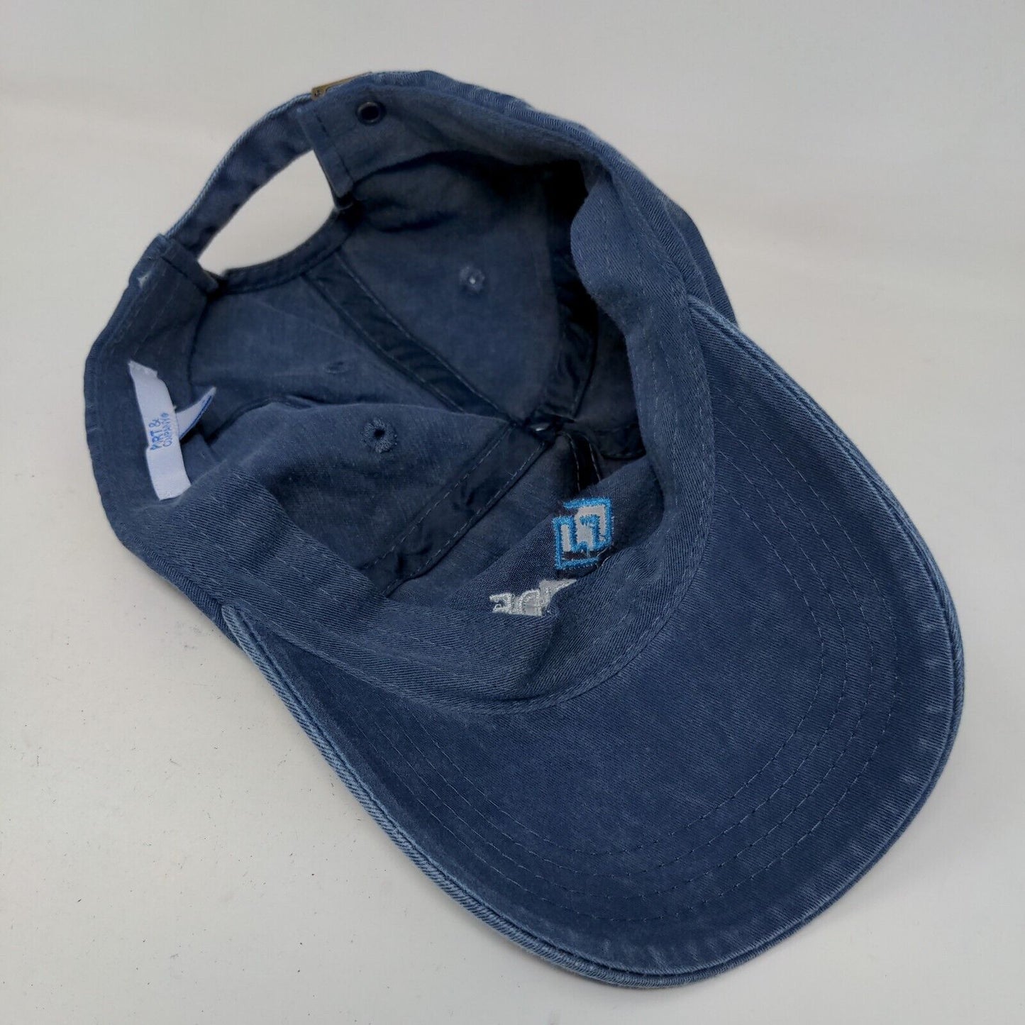 Port & Company Men's Slideback Hat Blue Embroidered Foreside Logo