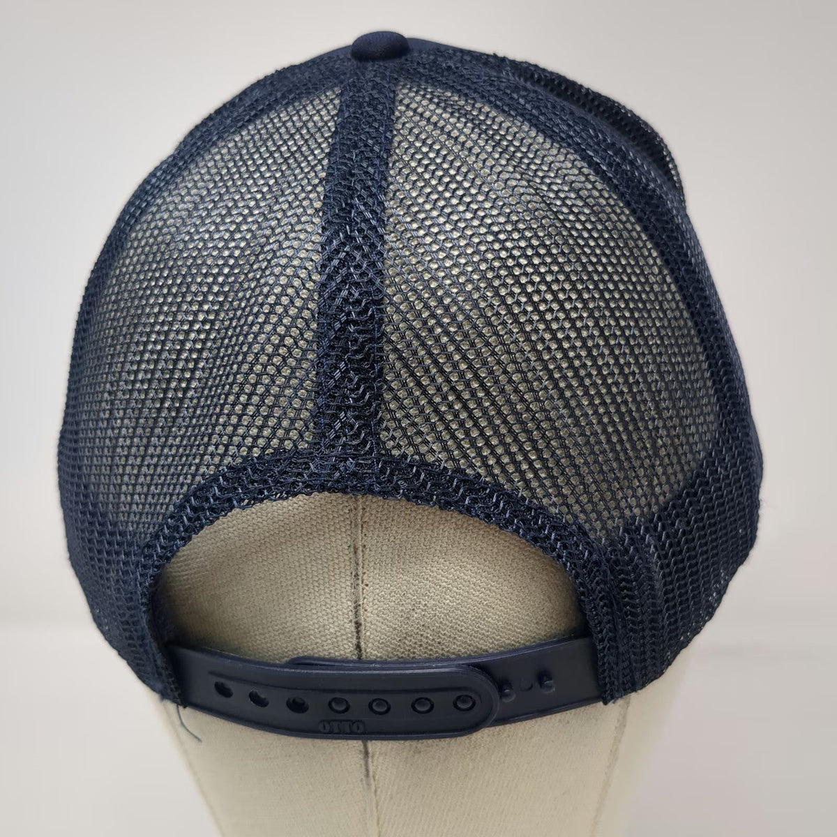 Otto Trucker Hat Blue One Size Montauk Brewing Co Mesh Rope Snapback Beer NY