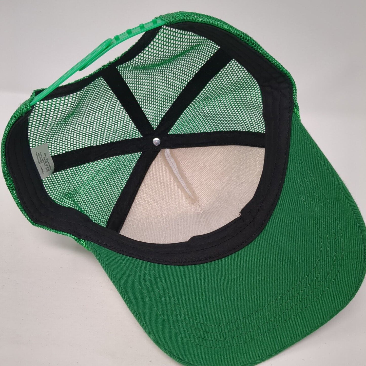 Merry Christmas Y’all Rope Trucker Hat Green One Size Mesh Back Outdoor