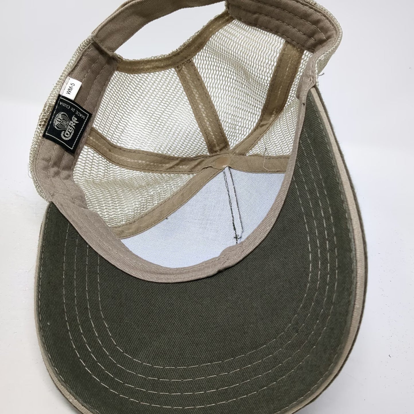 Cobra 5 Panel Green Hat One Size Mesh Back Strapback Core Rifle Systems Tactical