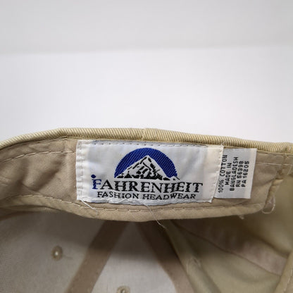 Princess Cruises Slideback Hat Tan One Size Adjustable Embroidered Fahrenheit