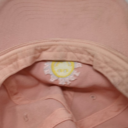 American Eagle Baseball Cap Pink One Size Smiley Face Have a Nice Day Cotton Hat