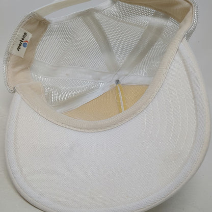 Sportcap Trucker Hat White One Size Idaho Lottery Foam Front Mesh Snapback