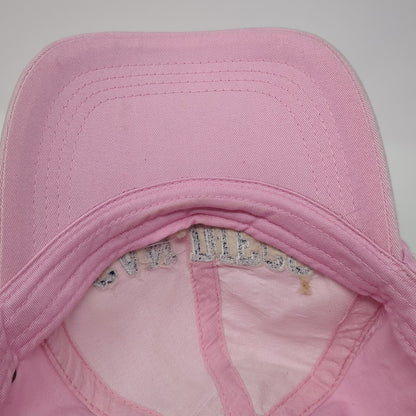 San Diego Slideback Baseball Cap Pink One Size Adjustable Embroidered 6 Panel