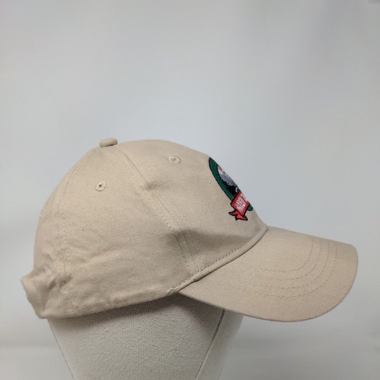 Modern Trailer Sales Boys Strapback Hat Cap Tan Otto Adjustable Embroidered Logo