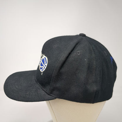 G.C.C. NBA Orlando Magic Snapback Hat Black Blue Green Underbrim Logo Vintage