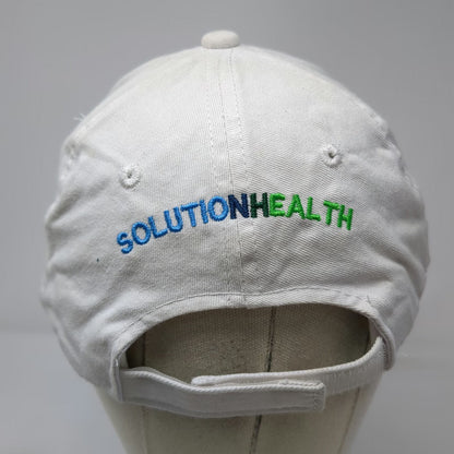 OC Baseball Cap White One Size Elliot Health System SolutionHealth Strapback Hat