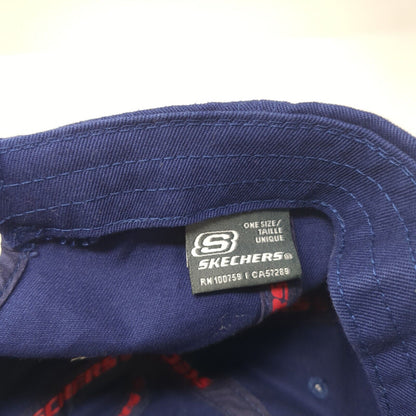 Skechers Slideback Hat Blue One Size Adjustable Embroidered S Logo
