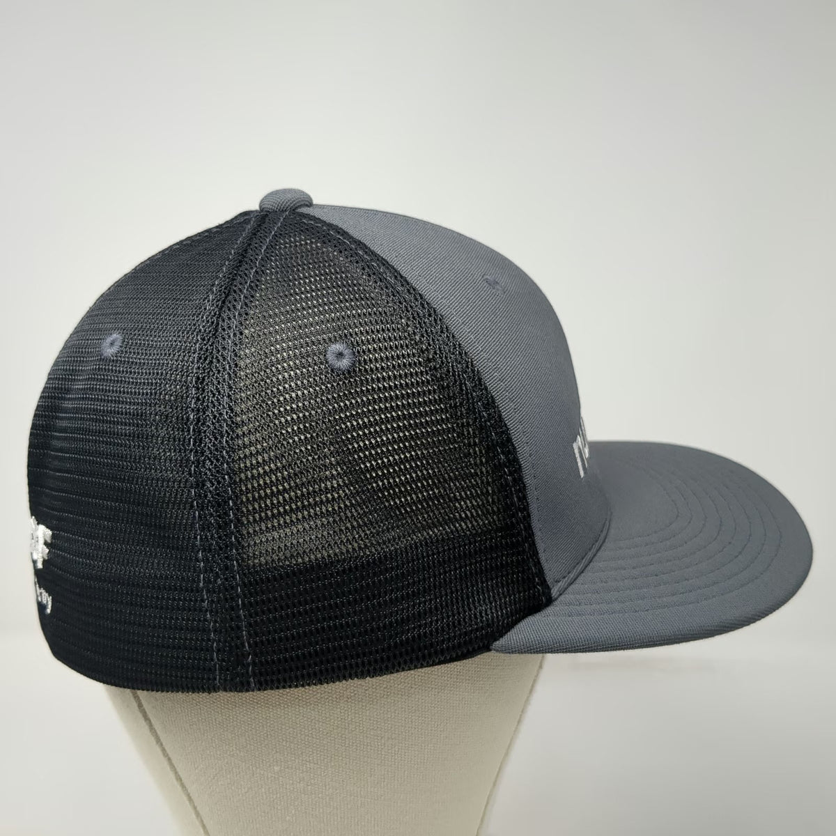 Pacific Headwear Baseball Cap Gray XL Nunhems BASF We Create Chemistry Mesh Hat