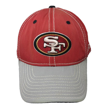 San Francisco 49ers NFL Reebok Red Gray XL Onfield Contrast Stitching Cap Hat