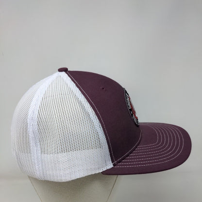 MJP Grider Peterson Real Estate Team Snapback Trucker Hat Red OS Richardson