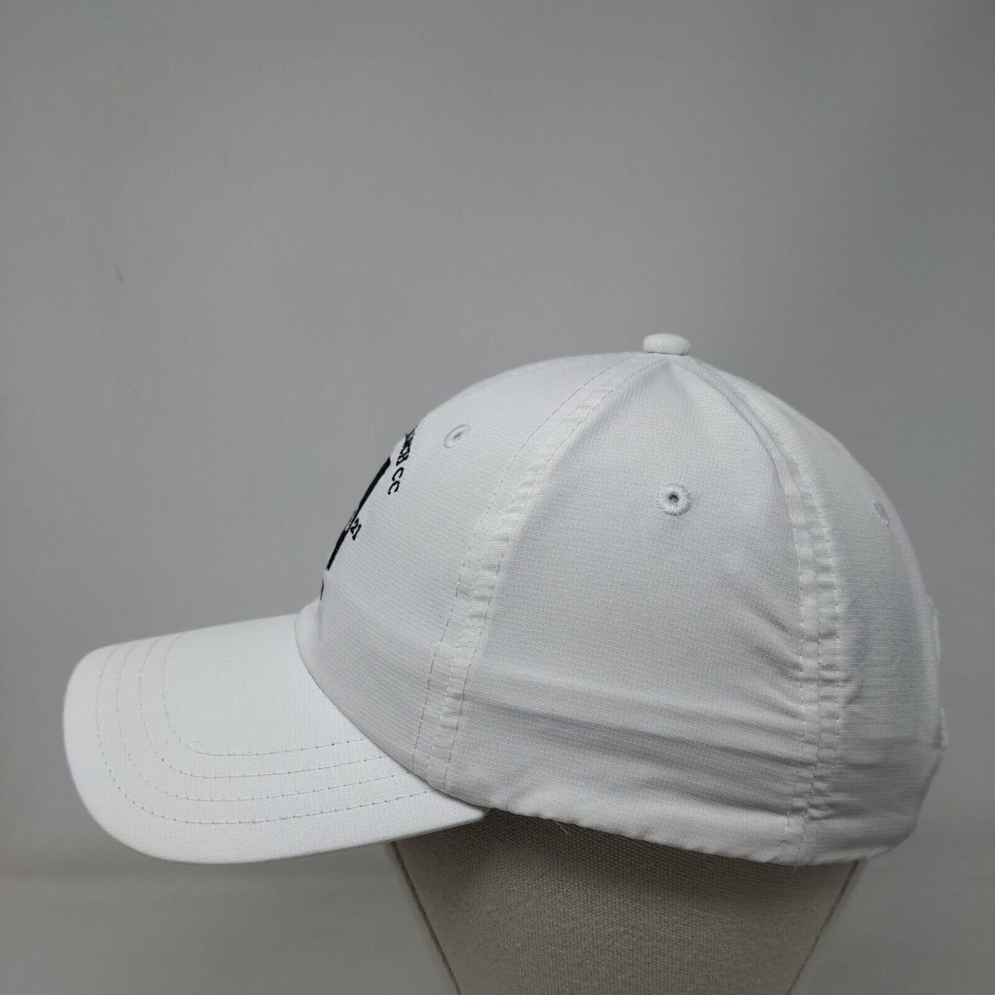 Olive Branch CC 2021 6 Man Strapback Hat White OS Adjustable Pukka Polyester