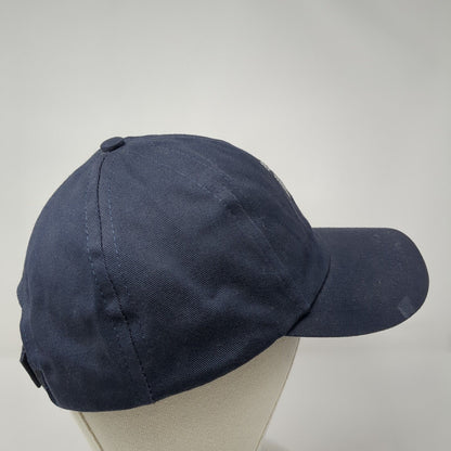 High Spirits Bling Strapback Hat Blue One Size Adjustable Rhinestone