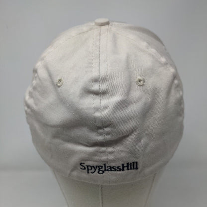 Spy Glass Hill Fitted Hat Tan OSFM Stretch Perfect Fit Patriotic Legendary