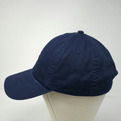 Polo Ralph Lauren Baseball Cap Blue One Size Slideback Yellow Pony Logo Hat