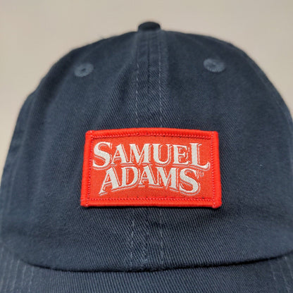 Samuel Adams Men's Slideback Hat Blue Embroidered Logo Cotton Beer Adjustable