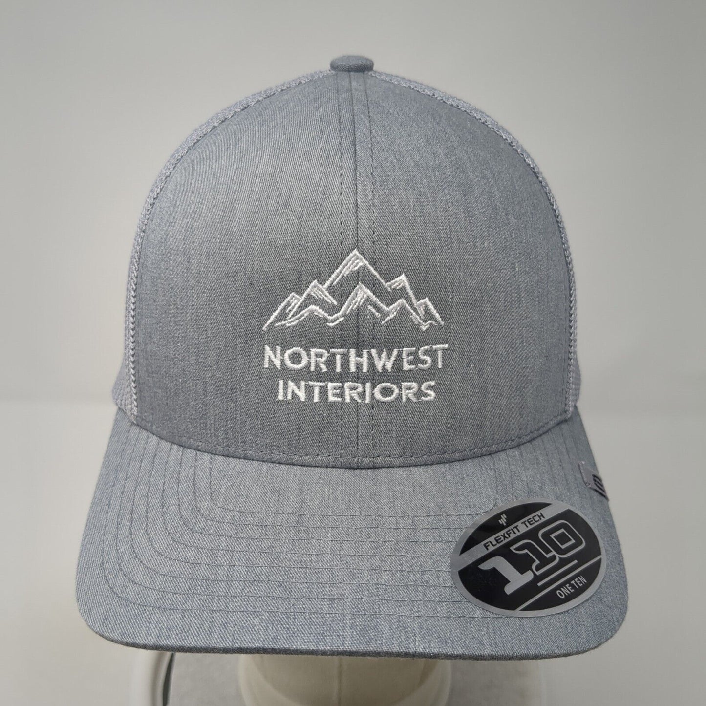 Northwest Interiors Snapback Cruz Trucker Hat Gray One Size Mesh Back