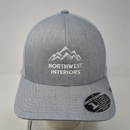 Northwest Interiors Snapback Cruz Trucker Hat Gray One Size Mesh Back