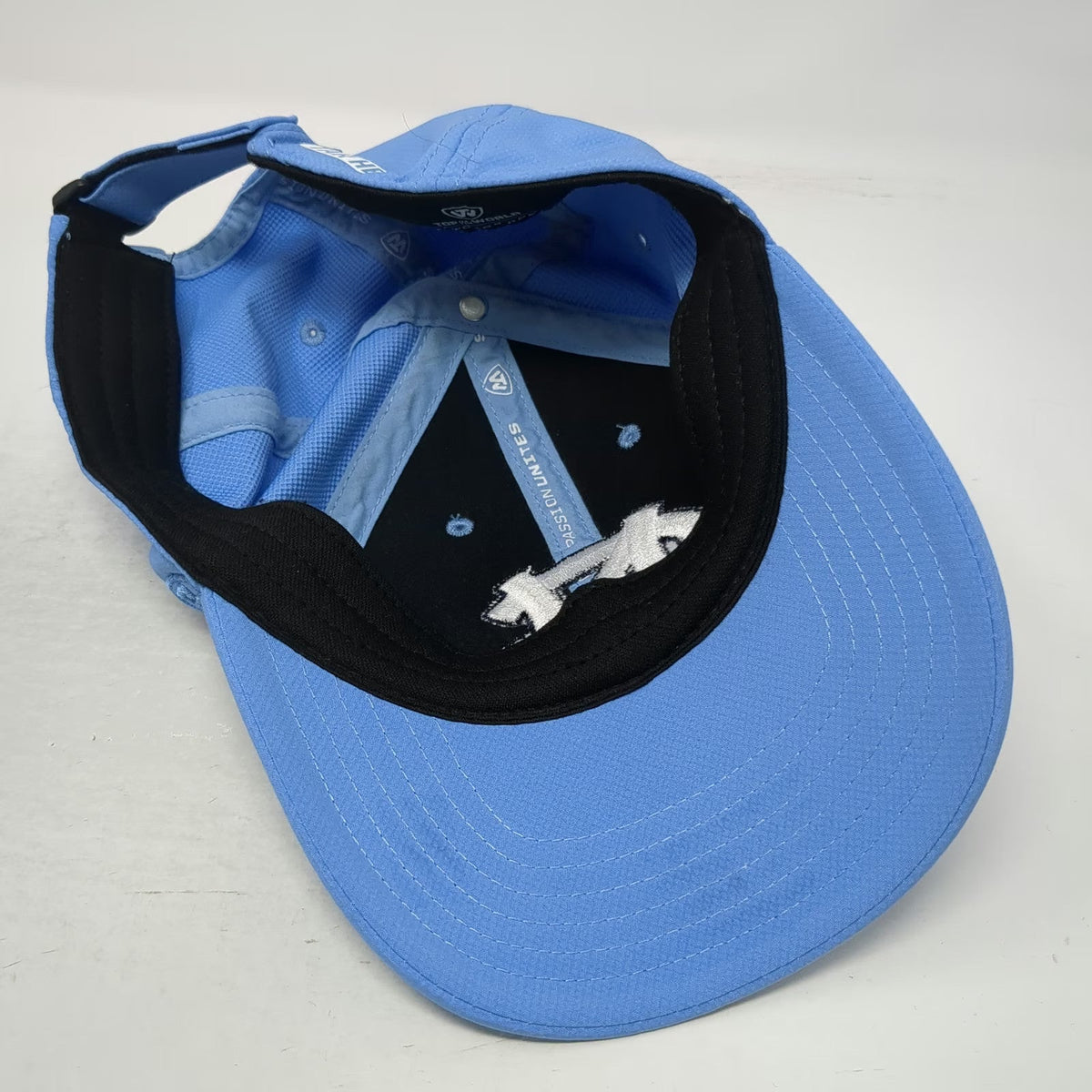 North Carolina Tar Heels NCAA Top of the World Blue One Size Cap Hat Embroidered