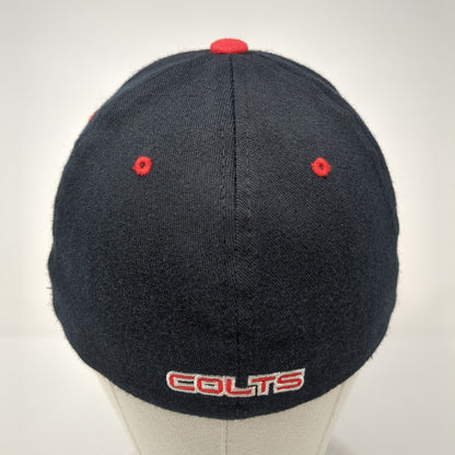 Thurston Football Colts Fitted Hat Black L/XL Embroidered 6 Panel Prep Gear