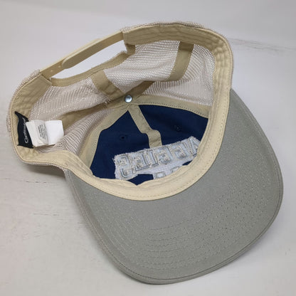 Utah State Aggies NCAA Captivating Trucker Hat Blue Gray One Size Mesh Snapback