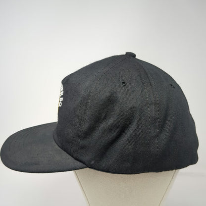 AADCO 5 Panel Hat Black One Size 390th Fighter Sq Wild Boars Military Slideback