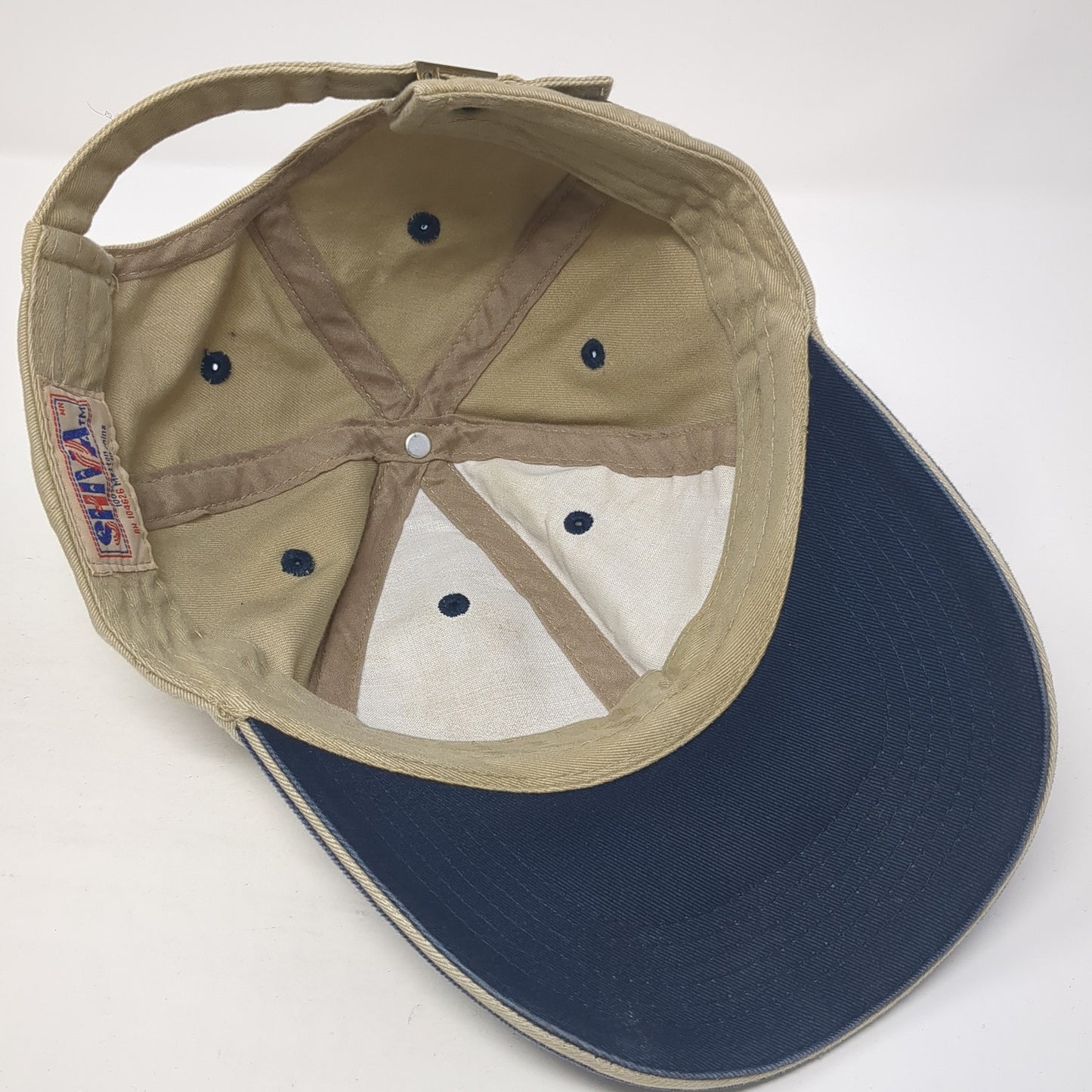 Shiva Slideback Baseball Cap Multicolor One Size Adjustable 6 Panel Blank