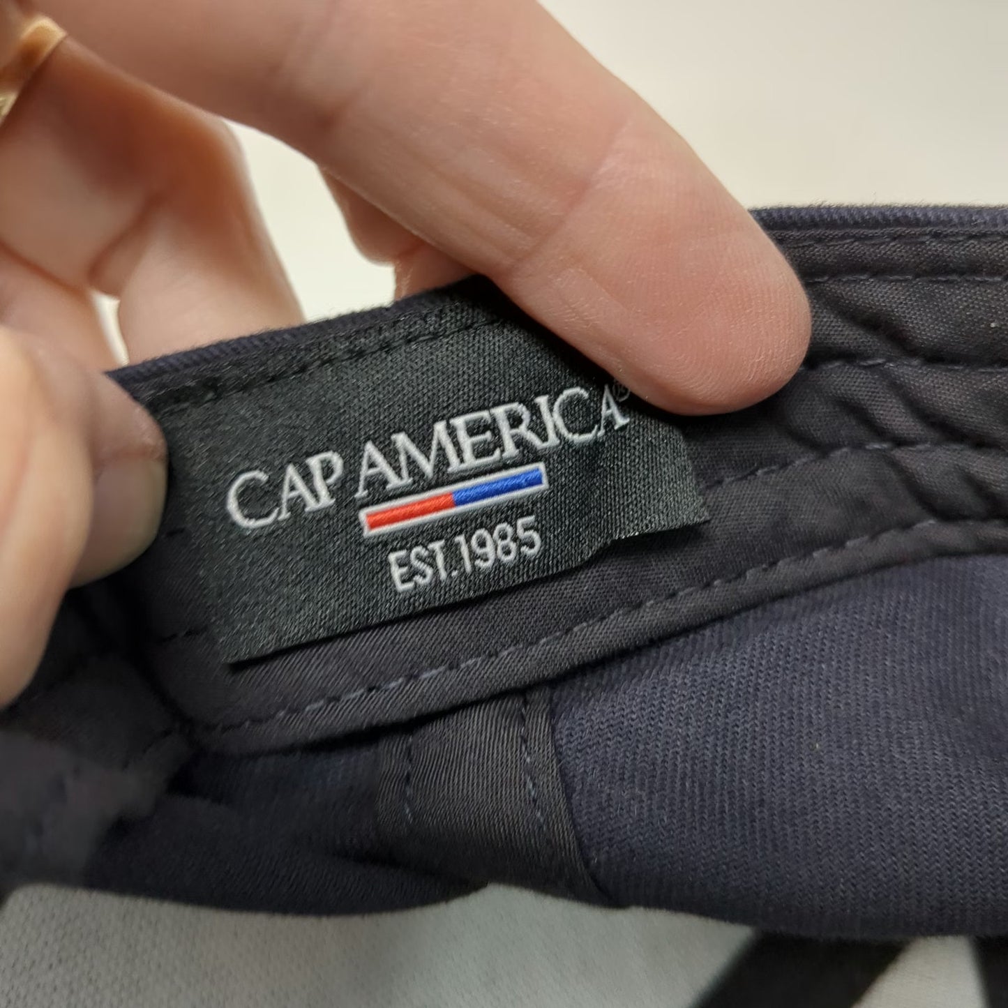 Cap America Baseball Cap Blue One Size Fire Rescue EMS Costa Ricardo MCS Hat