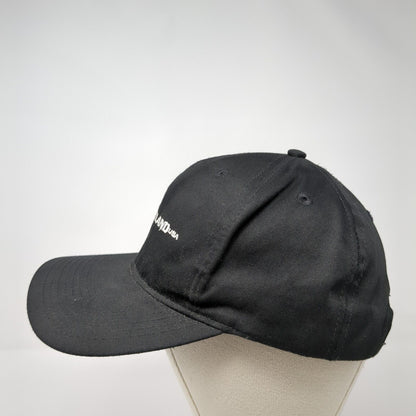 Carpetland USA Snapback Hat Black One Size Adjustable Embroidered Cotton