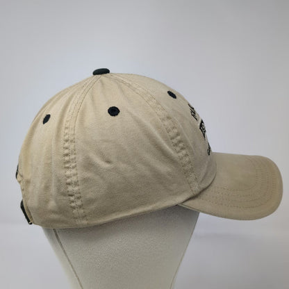 Imperial Farmstead Golf Country Club Baseball Cap Beige One Size Hat Strapback