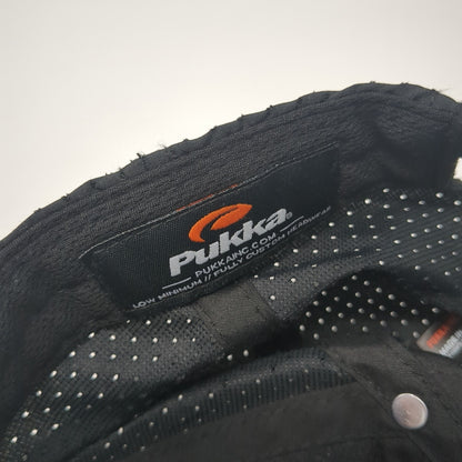 Osprey Meadows Snapback Hat Black One Size Adjustable Laser Cut Pukka