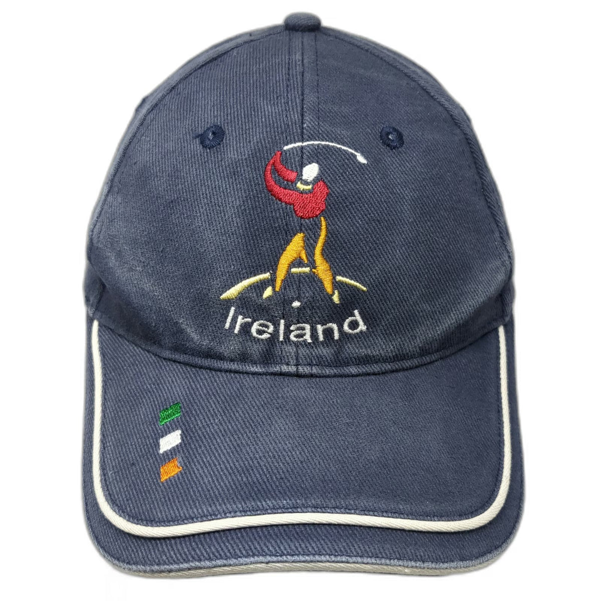 Dolmen Clothing Ireland Golf Hat Blue One Size Baseball Cap Embroidered Strap