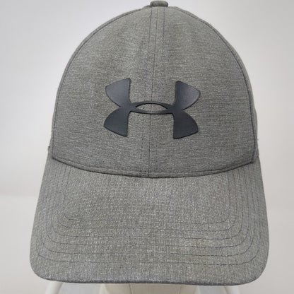 Under Armour Baseball Cap Gray L CoolSwitch Breathable Fitted Curved Brim Hat