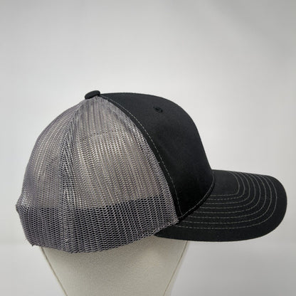 The Casino Ketchum Idaho Snapback Trucker Hat Black OS Adjustable Richardson