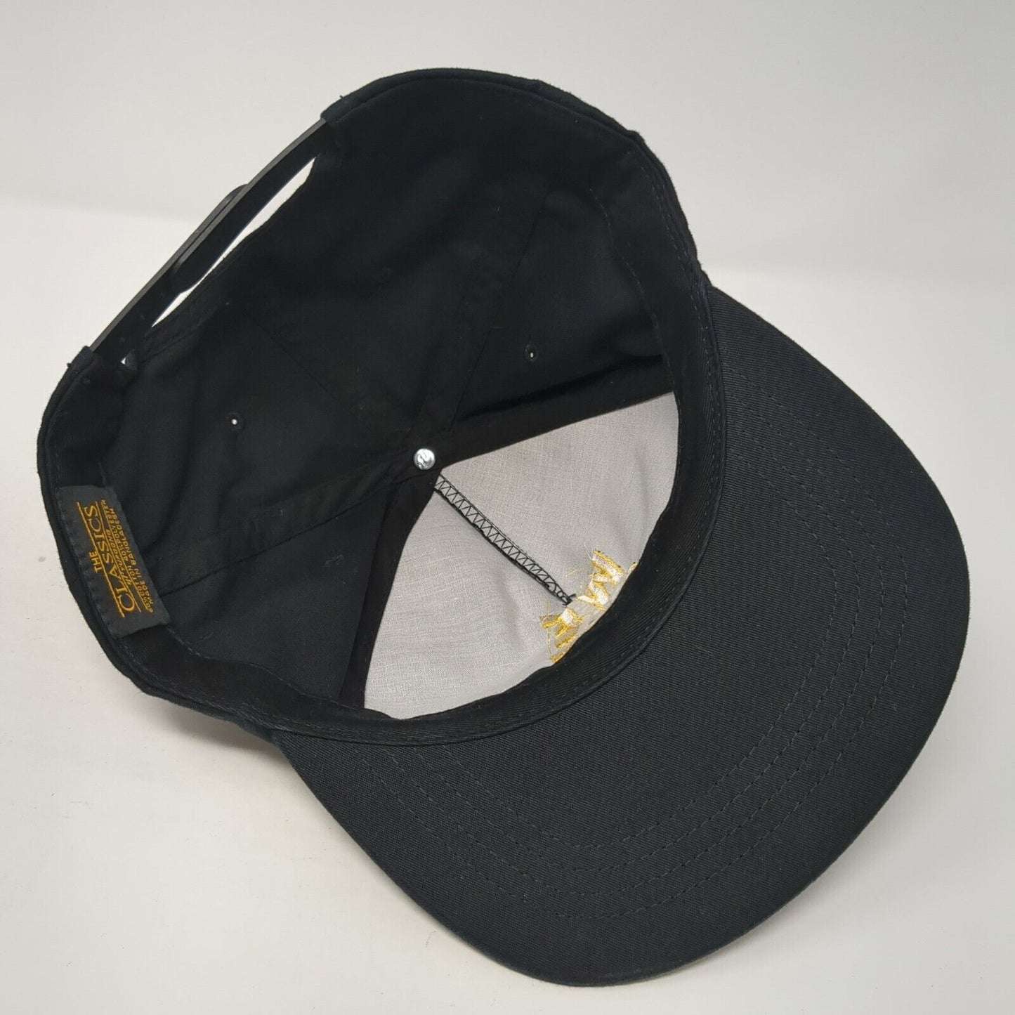 We Are Snapback Hat Black One Size Adjustable Embroidered Classics Yupoong