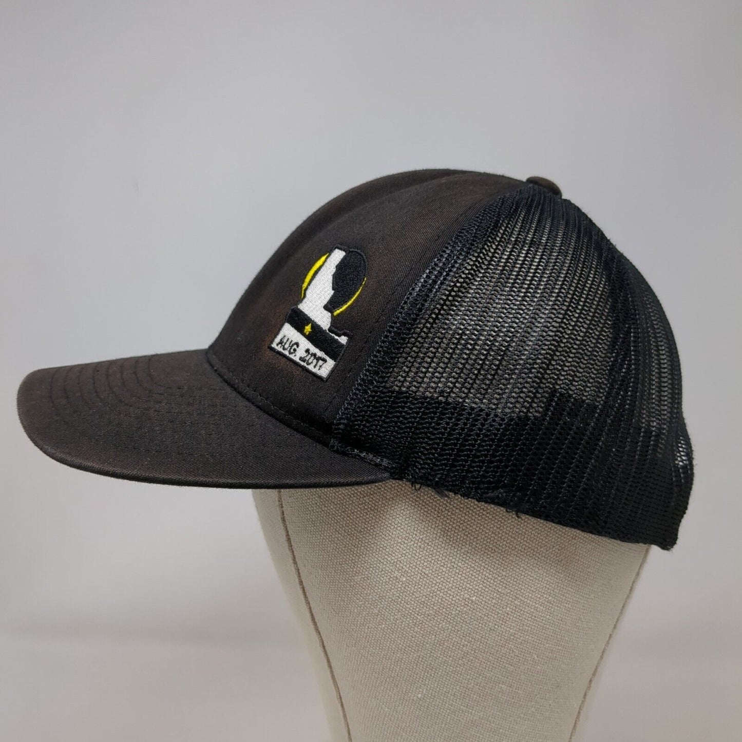 Idaho Eclipse Aug. 2017 Snapback Trucker Hat Black OSFA Pacific Headwear