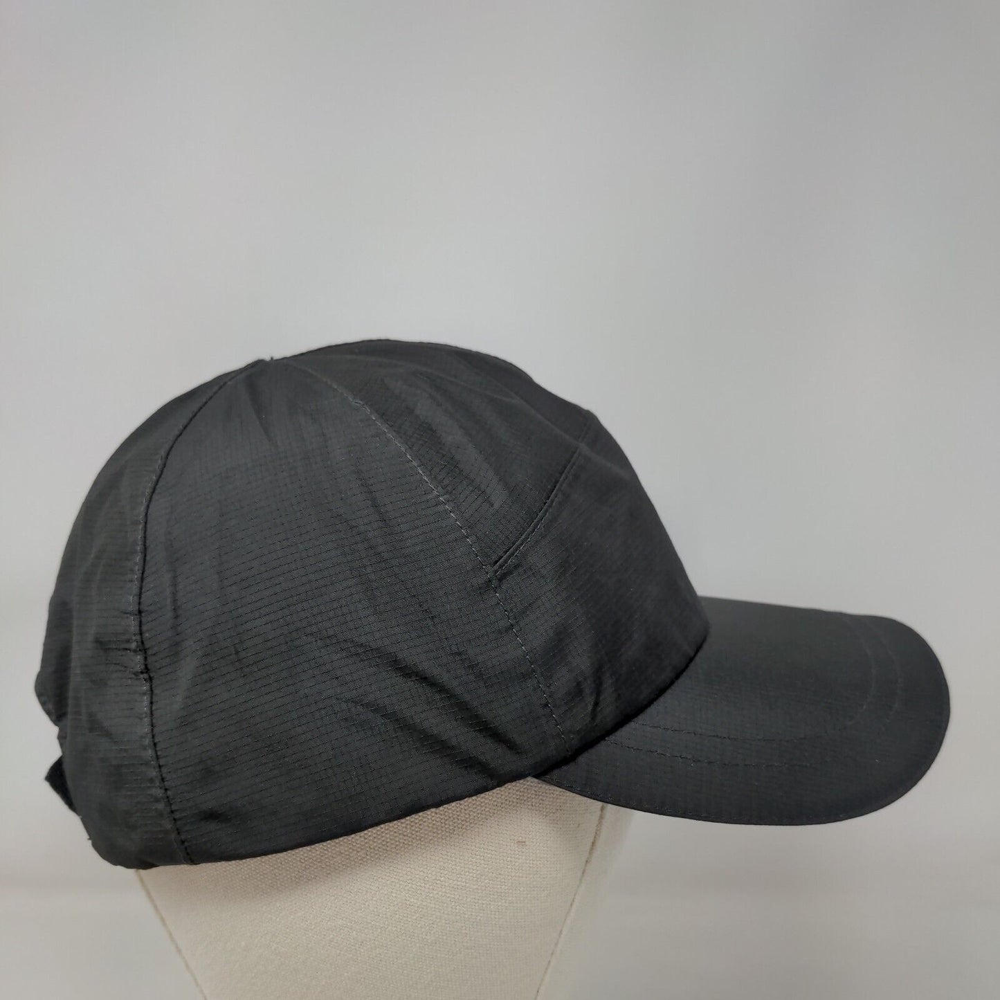 Unbranded Slideback Hat Solid Black One Size Adjustable Outdoor Blank