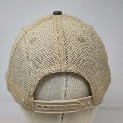 ESY Trucker Hat Gray One Size Mesh Back Snapback Palm Springs California 1938