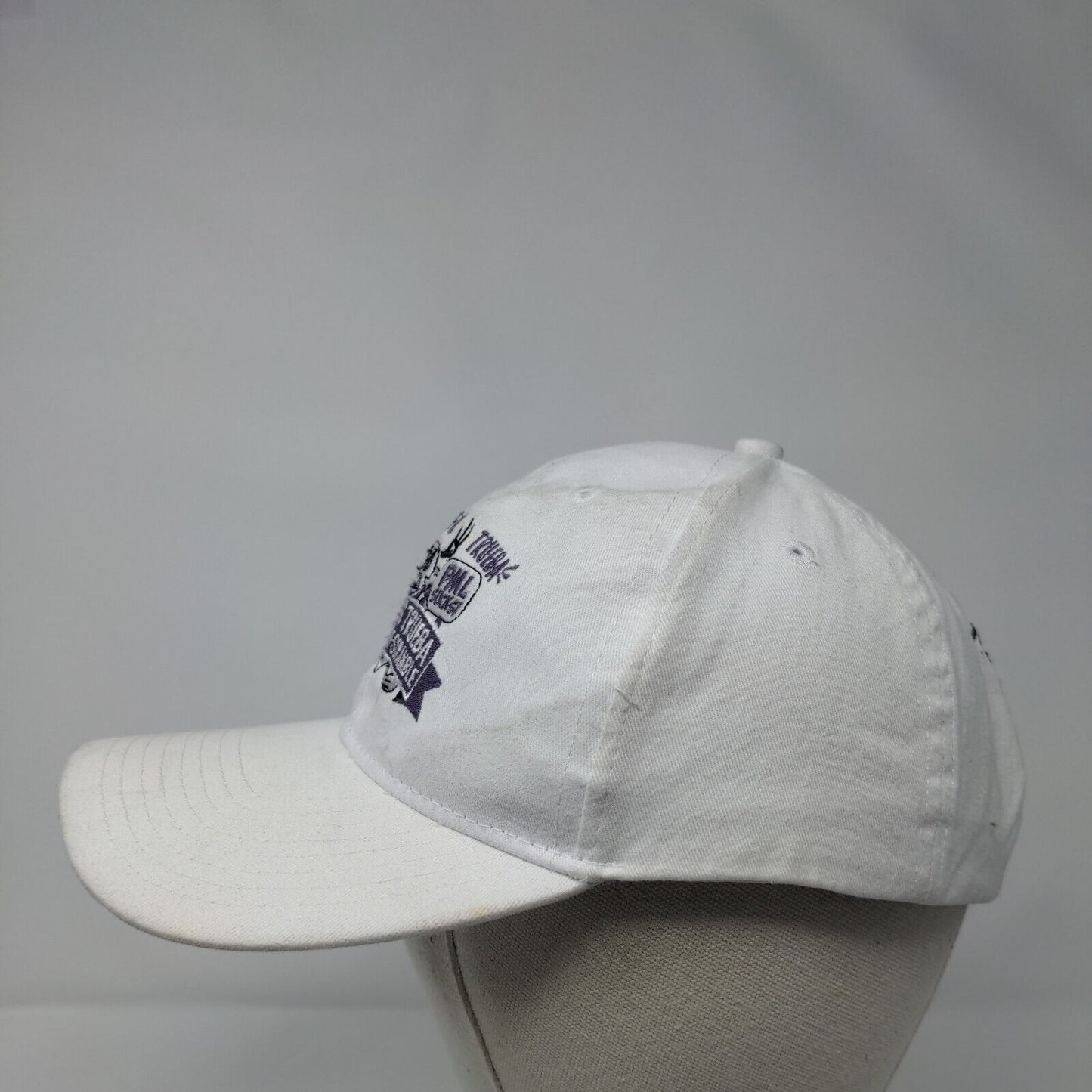 Nicholas Trueba Benefit Golf Scramble Strapback Hat White OSFM Hit Wear