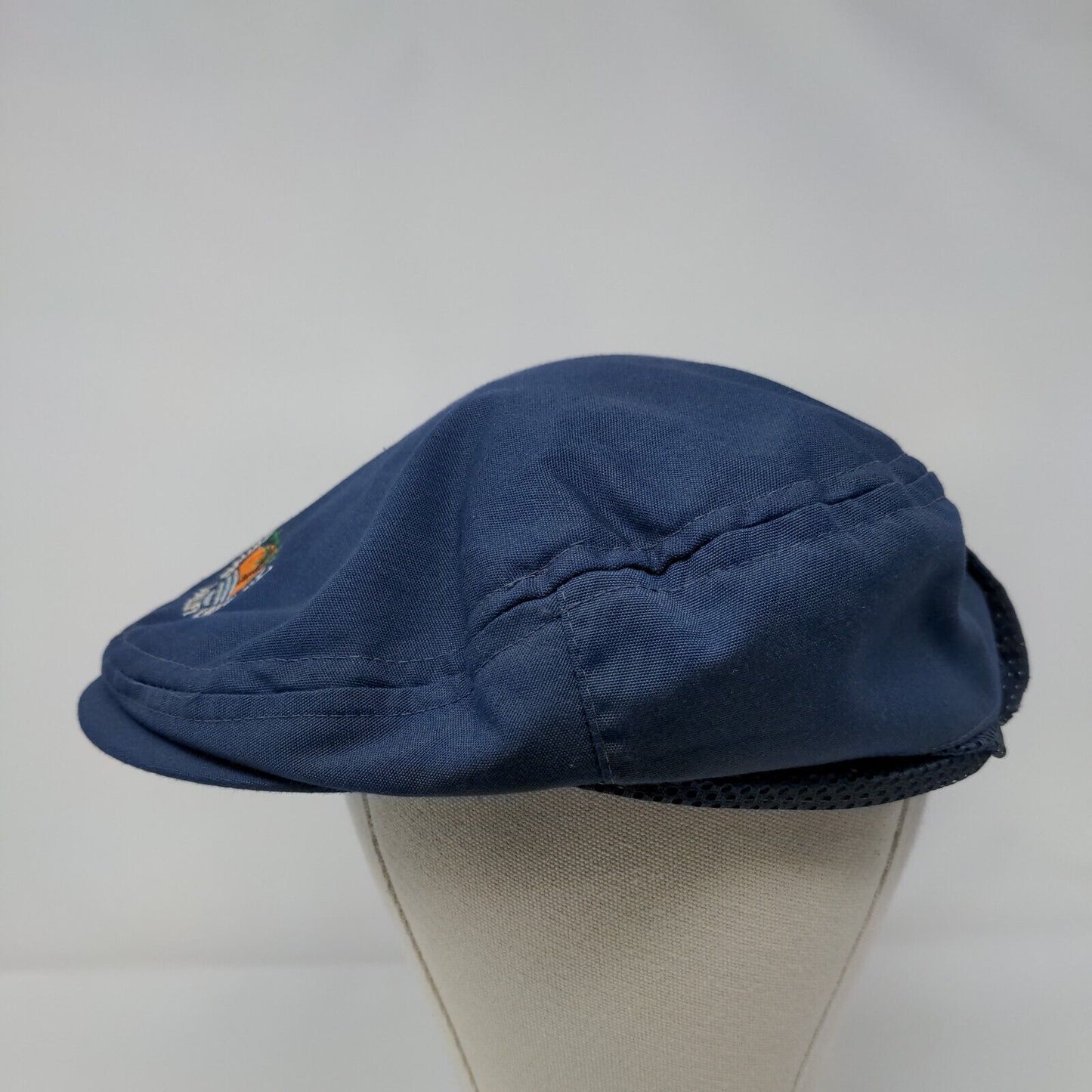 Spring Valley Lake CC Cabbie Flat Hat Blue OSFA Embroidered Breathable