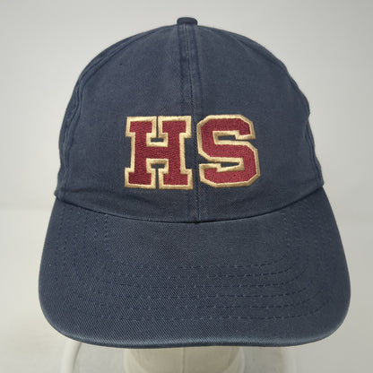 HS Hidden Springs Slideback Hat Blue One Size Adjustable Embroidered