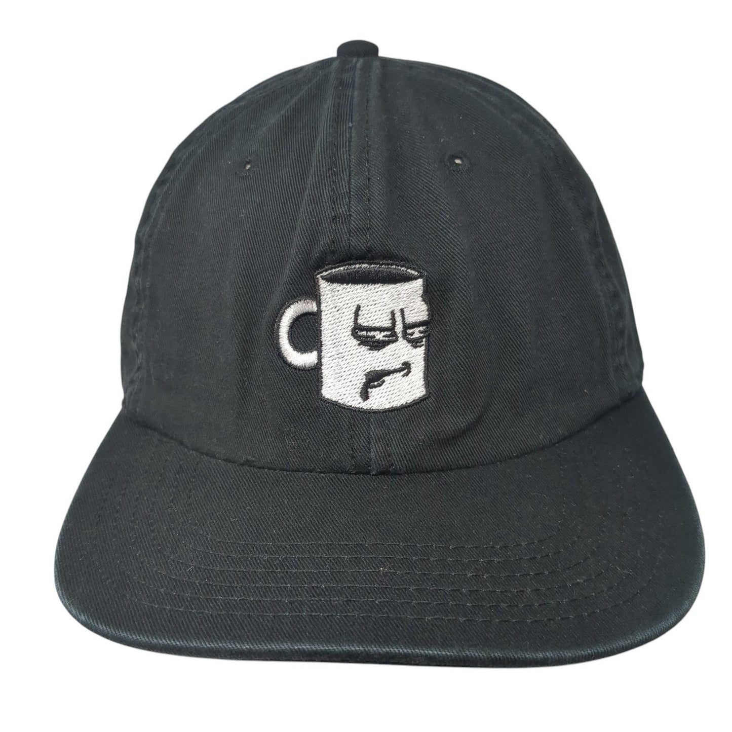 Tired Eyes Slideback Baseball Cap Black One Size Adjustable James AS Colour