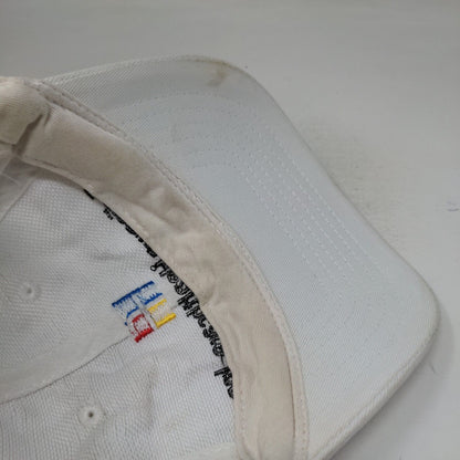 Fujisawa Healthcare Inc Slideback Hat White OSFA Embroidered 6 Panel