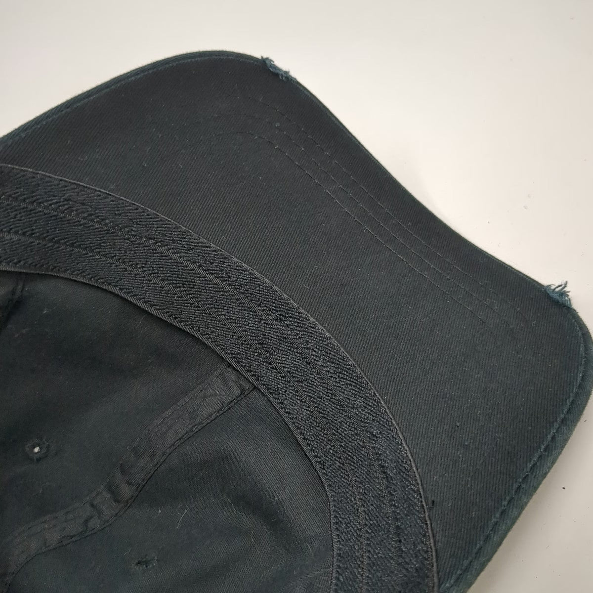 Guinness Baseball Cap Black One Size Extra Stout Distressed Brim Dublin Beer Hat