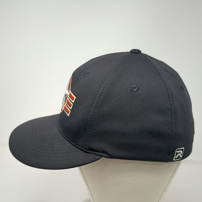 Richardson Baseball Cap Black M Ridgevue Performance Flexfit Star Logo Team Hat