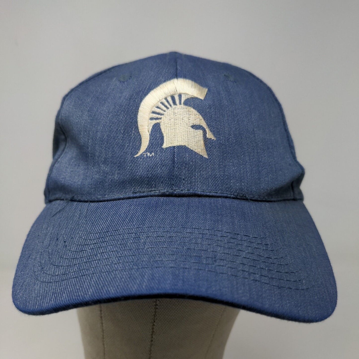 Unbranded Men's Snapback Hat Blue Green Adjustable Embroidered Trojan Logo